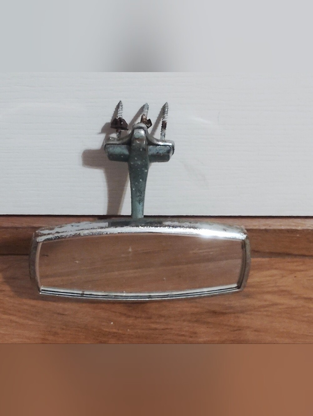 Mercedes Benz 220 1954-1959 W180 Ponton Interior Rear View Mirror Chrome OEM